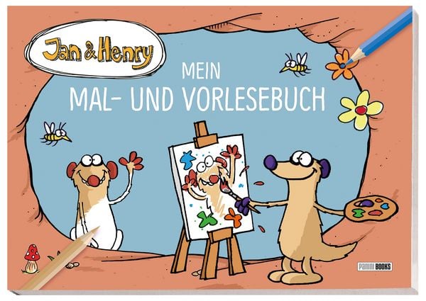 Jan & Henry: Mein Mal- und Vorlesebuch, Taschenbuch von Martin Reinl, Zeitgeist Media, 978-3-934046-42-9