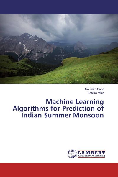 Produktbild: Machine Learning Algorithms for Prediction of Indian Summer Monsoon