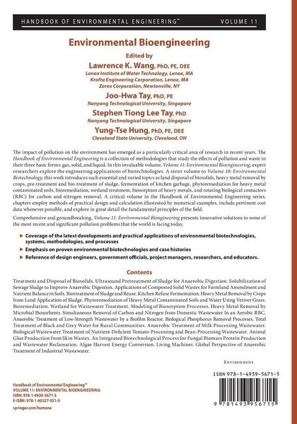 Produktbild: Environmental Bioengineering