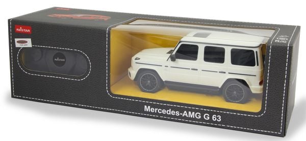 Produktbild: Jamara Mercedes-Benz AMG G63 1:24 wei&szlig; 40MHz