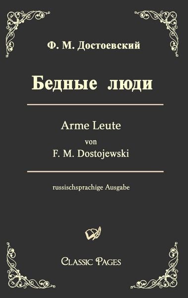 Produktbild: Arme Leute/Bednye ljudi