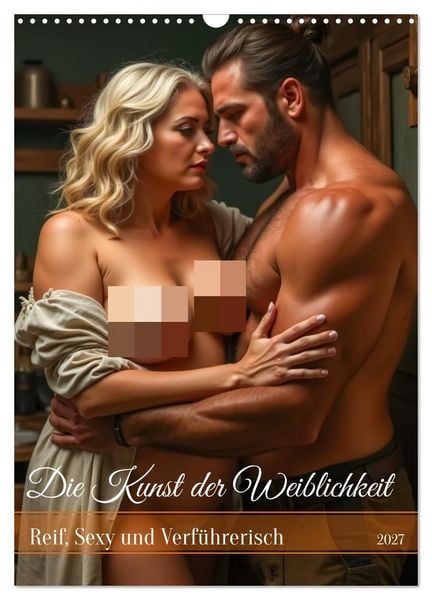 Produktbild: Die Kunst der Weiblichkeit - Reif, Sexy und Verf&uuml;hrerisch (Wandkalender 2027 DIN A3 hoch), CALVENDO Monatskalender