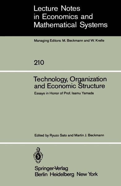 Produktbild: Technology, Organization and Economic Structure
