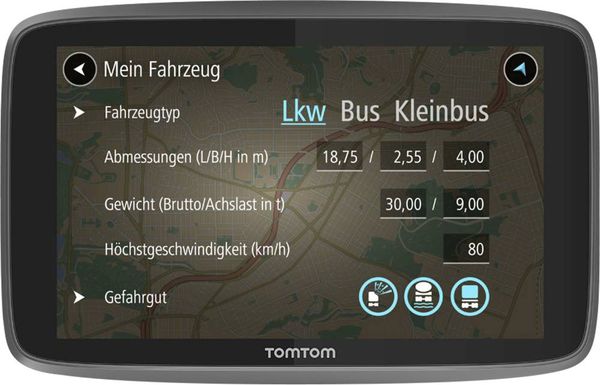 TomTom GO Professional 520 LKW-Navi 13cm 5 Zoll Europa