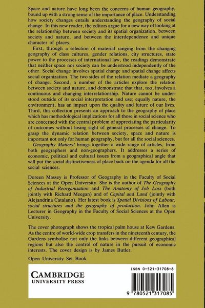 Produktbild: Geography Matters!