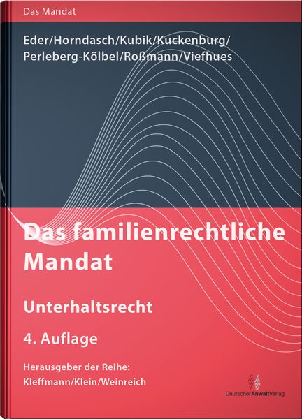 Produktbild: Das familienrechtliche Mandat - Unterhaltsrecht