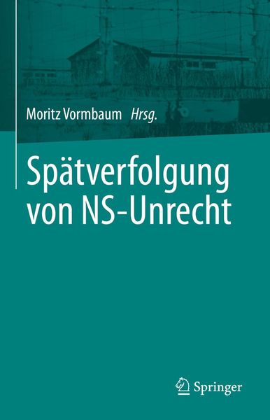 Produktbild: Sp&auml;tverfolgung von NS-Unrecht