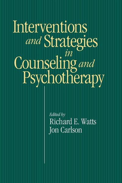 Produktbild: Intervention & Strategies in Counseling and Psychotherapy