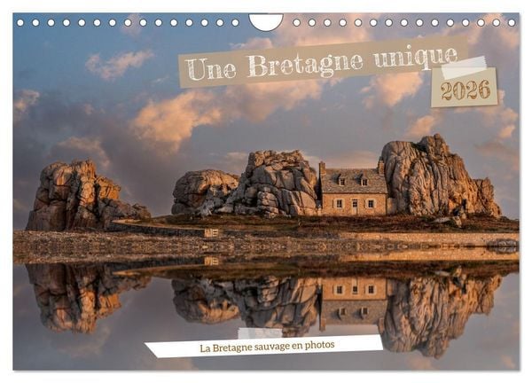 Produktbild: Une Bretagne unique (Calendrier mural 2026 DIN A4 vertical), CALVENDO calendrier mensuel