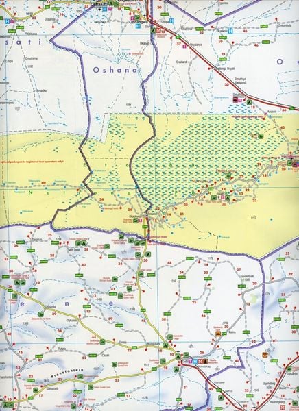 Produktbild: Namibia, Autokarte 1:1.000.000