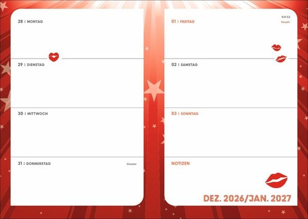 Produktbild: Taylor 17-Monats-Kalenderbuch A5 2027 - 17 Monate. Von August 2026 bis Dezember 2027
