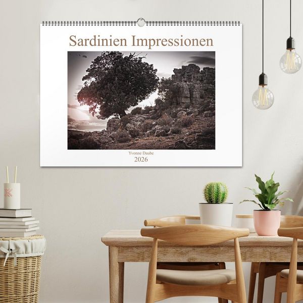 Produktbild: Sardinien Impressionen (Wandkalender 2026 DIN A2 quer), CALVENDO Monatskalender