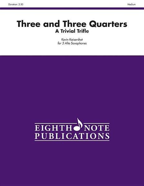 Produktbild: Kaisershot, K: Three and Three Quarters
