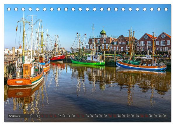 Produktbild: Tour de Ostfriesland (Tischkalender 2026 DIN A5 quer), CALVENDO Monatskalender