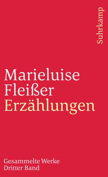 Gesammelte Werke in vier Bänden, Taschenbuch von Marieluise Fleisser, Suhrkamp, 9783518387764