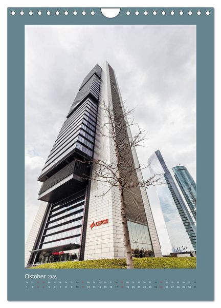 Produktbild: High-Tech-Architektur (Wandkalender 2026 DIN A4 hoch), CALVENDO Monatskalender