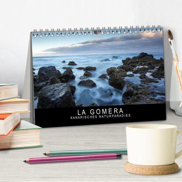 Produktbild: La Gomera - Kanarisches Naturparadies (Tischkalender 2026 DIN A5 quer), CALVENDO Monatskalender