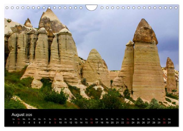 Produktbild: T&uuml;rkei - fantastisches Kappadokien (Wandkalender 2026 DIN A4 quer), CALVENDO Monatskalender