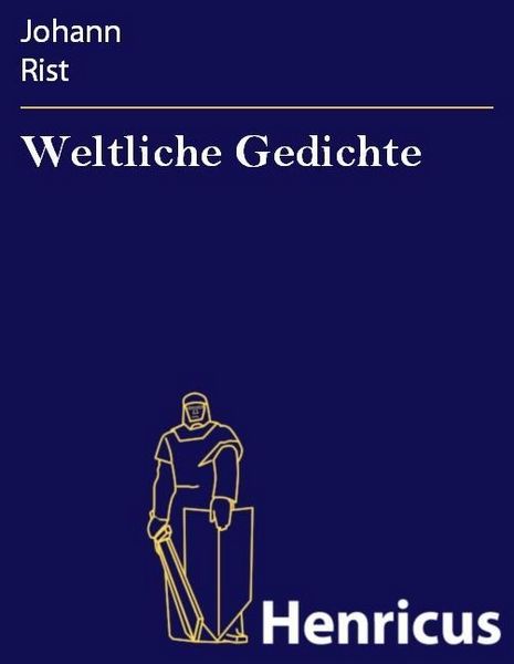 Produktbild: Weltliche Gedichte