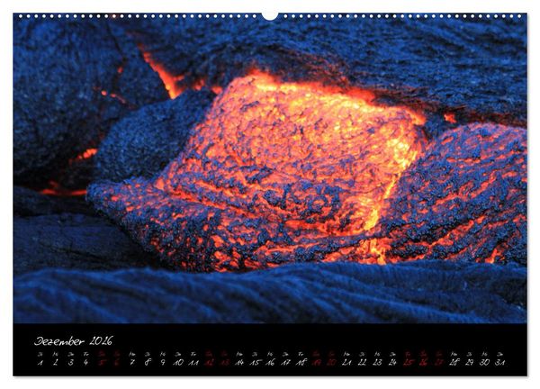 Produktbild: Kilauea Volcano Hawaii - Auf den Spuren von Feuerg&ouml;ttin Pele (Wandkalender 2026 DIN A2 quer), CALVENDO Monatskalender