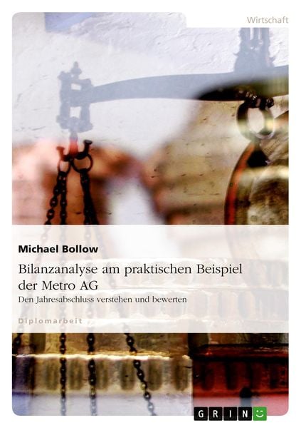 Produktbild: Bilanzanalyse am praktischen Beispiel der Metro AG