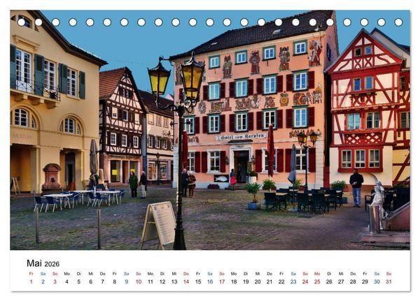 Produktbild: Odenwald - Impressionen (Tischkalender 2026 DIN A5 quer), CALVENDO Monatskalender