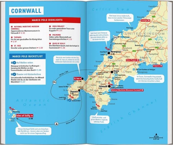 Produktbild: Reisef&uuml;hrer Cornwall