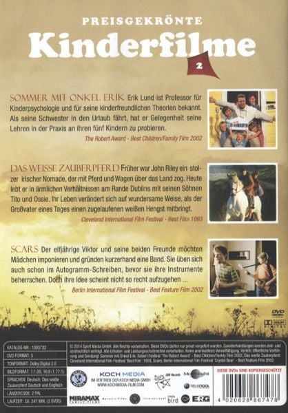 Produktbild: Preisgekr&ouml;nte Kinderfilme [3 DVDs]