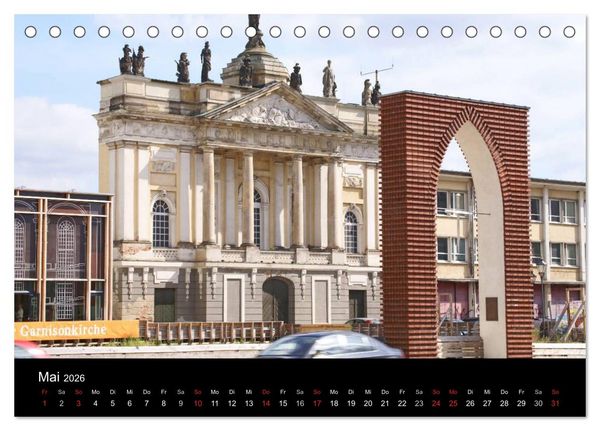 Produktbild: Potsdam Impressionen (Tischkalender 2026 DIN A5 quer), CALVENDO Monatskalender