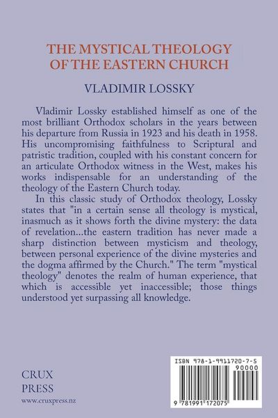 Produktbild: The Mystical Theology of the Eastern Church