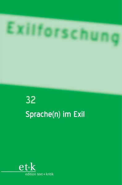 Produktbild: Sprache(n) im Exil