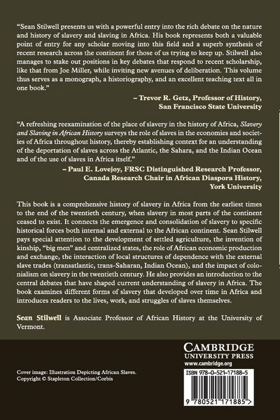 Produktbild: Slavery and Slaving in African History