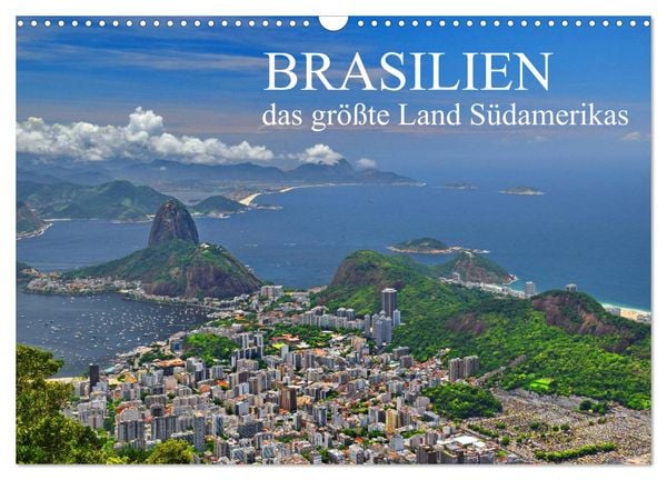 Brasilien - das größte Land Südamerikas (Wandkalender 2026 DIN A3 quer), CALVENDO Monatskalender