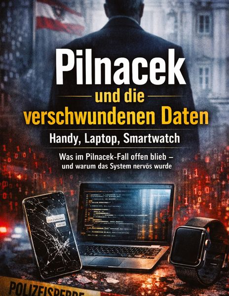 Produktbild: Pilnacek und die verschwundenen Daten: Handy, Laptop, Smartwatch