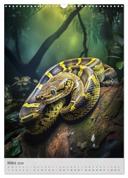 Produktbild: Wilde Tierkinder (Wandkalender 2026 DIN A3 hoch), CALVENDO Monatskalender