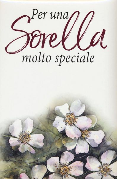 Produktbild: Per una sorella molto speciale