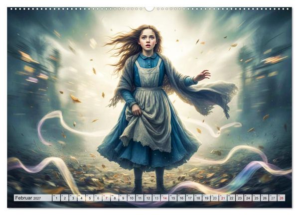Produktbild: Der Zauberer von Oz &ndash; Die Reise zwischen Welten (Wandkalender 2027 DIN A2 quer), CALVENDO Monatskalender