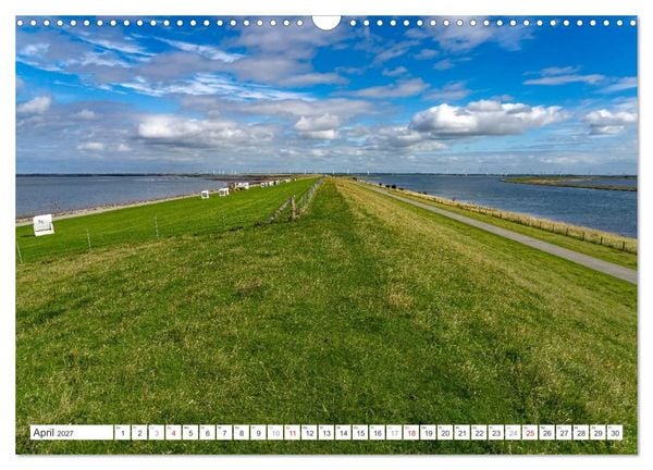 Produktbild: Meerblick - die Nordsee (Wandkalender 2027 DIN A3 quer), CALVENDO Monatskalender