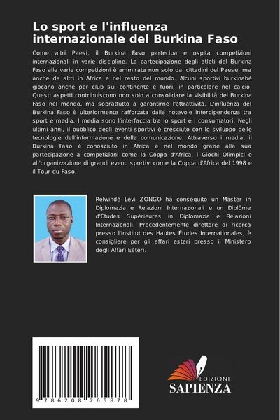 Produktbild: Lo sport e l'influenza internazionale del Burkina Faso