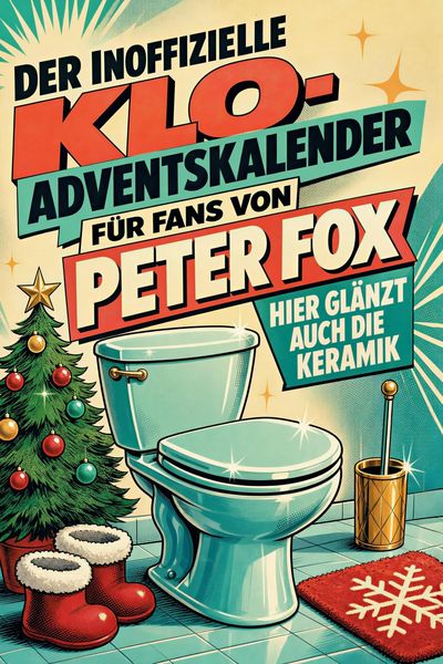 Produktbild: Der inoffizielle Klo-Adventskalender f&uuml;r Fans von Peter Fox