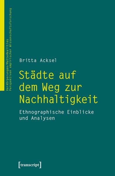 Produktbild: St&auml;dte auf dem Weg zur Nachhaltigkeit