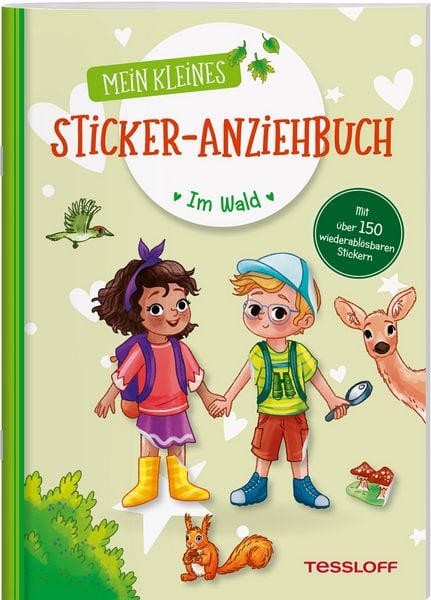 Produktbild: Mein kleines Sticker-Anziehbuch. Im Wald