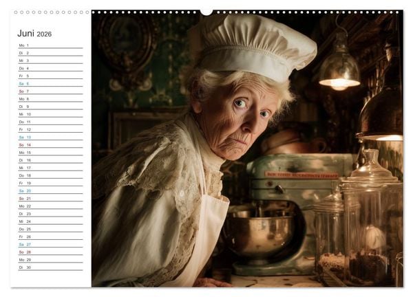 Produktbild: Mit Herz und Hand, Ich bin B&auml;cker (hochwertiger Premium Wandkalender 2026 DIN A2 quer), Kunstdruck in Hochglanz