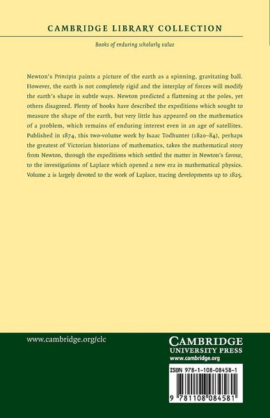 Produktbild: A History of the Mathematical Theories of Attraction and the Figure of the Earth - Volume 2