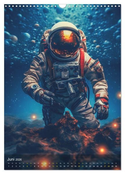 Produktbild: Endless Space - Zeitreisen in die unendlichen Weites des Weltraums (Wandkalender 2026 DIN A3 hoch), CALVENDO Monatskalender