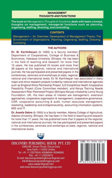 Produktbild: Management (thoughts and Functions)