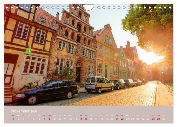 Produktbild: Fantastisches L&uuml;neburg (Wandkalender 2026 DIN A4 quer), CALVENDO Monatskalender