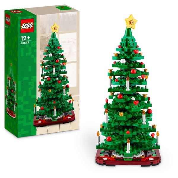 LEGO 40573 Weihnachtsbaum, Geschenk für Männer und Frauen, DIY Set