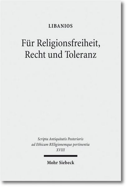 Produktbild: F&uuml;r Religionsfreiheit, Recht und Toleranz