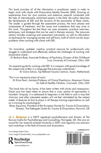 Produktbild: Understanding and Treating Dissociative Identity Disorder (or Multiple Personality Disorder)